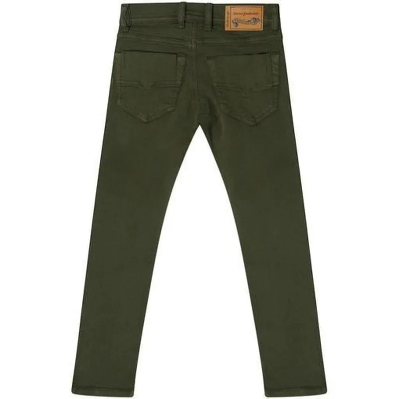 Boys Military Green Jeans