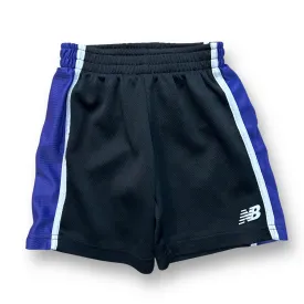 Boys New Balance Size 2T Black & Purple Athletic Shorts