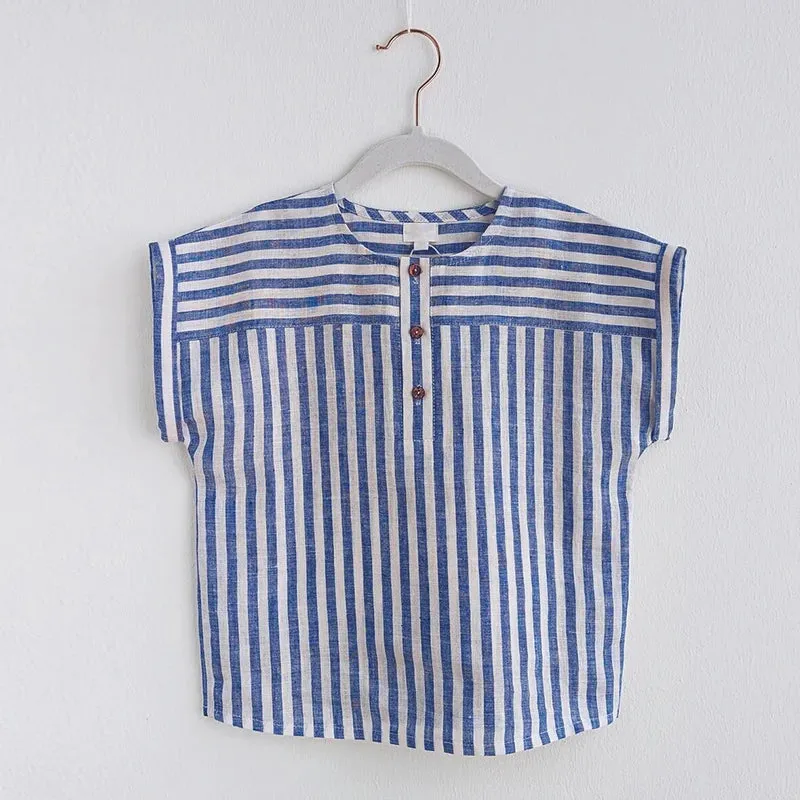 Boys Round-Neck Shirt