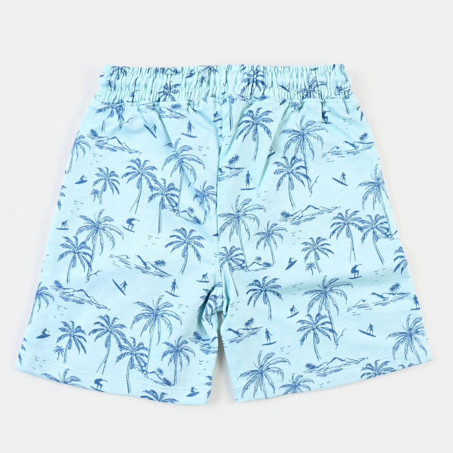 Boys Terry Short Printed - Moon light