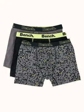 Boys' Ultra-Soft Boxer Briefs (3 Pack) - Charcoal