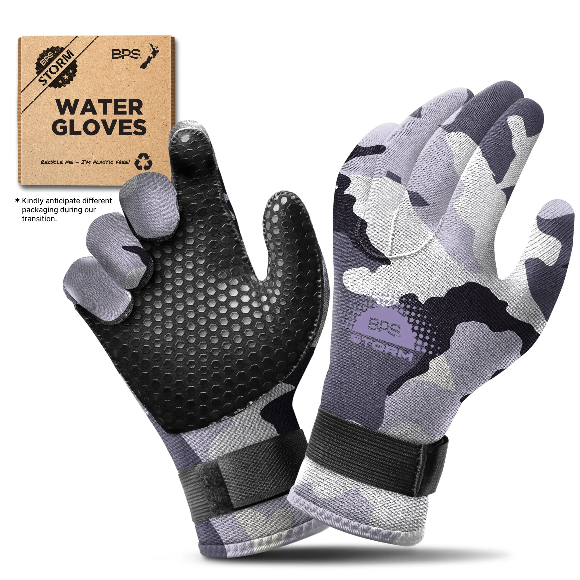 BPS 'Storm' 3mm Water Gloves