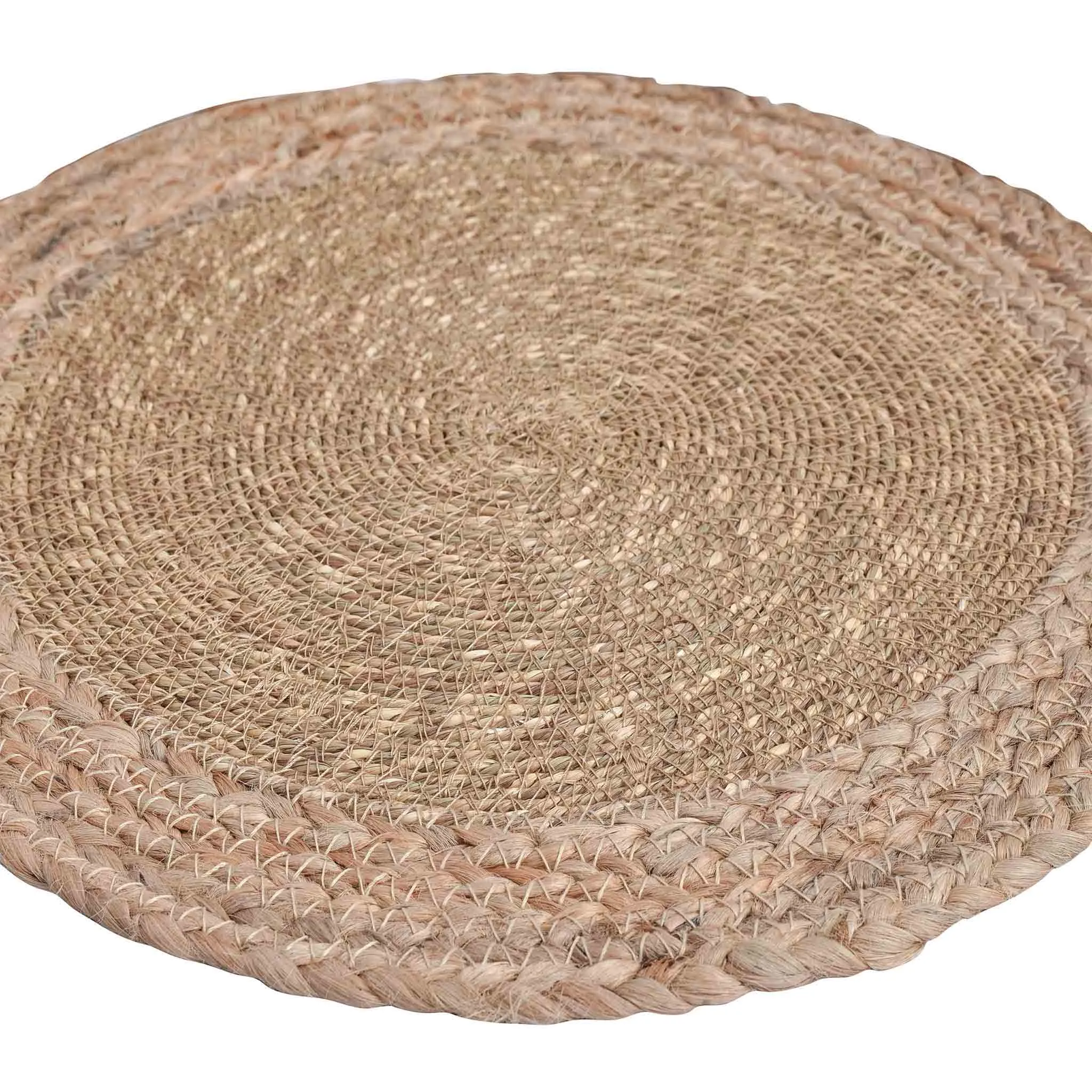 Braided Jute Placemat in Natural, Set of 2