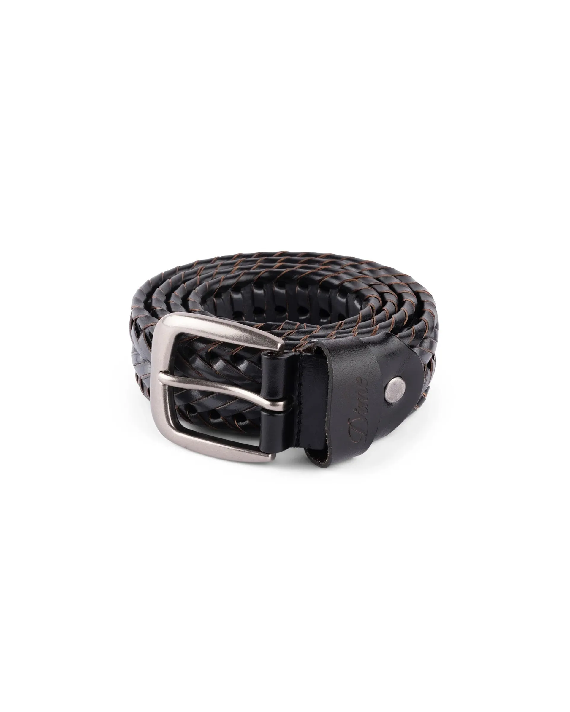 Braided Leather Belt