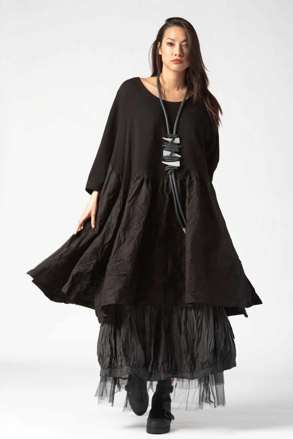 Brasilia Dress in Black Tokyo