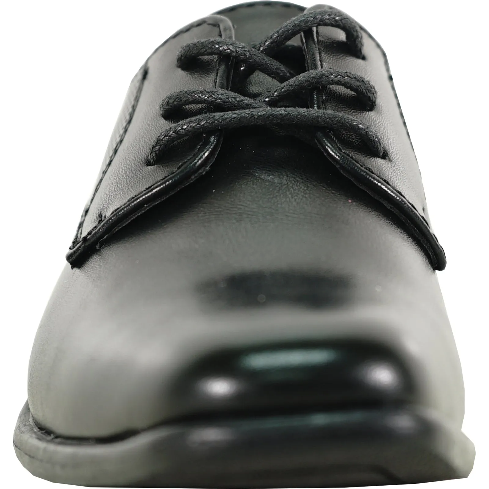 BRAVO Boy Dress Shoe KING-7KID Oxford Shoe BLACK