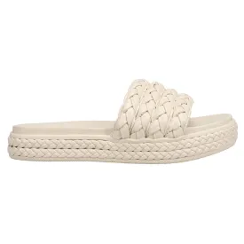 Bri Braided Platform Slide Sandals