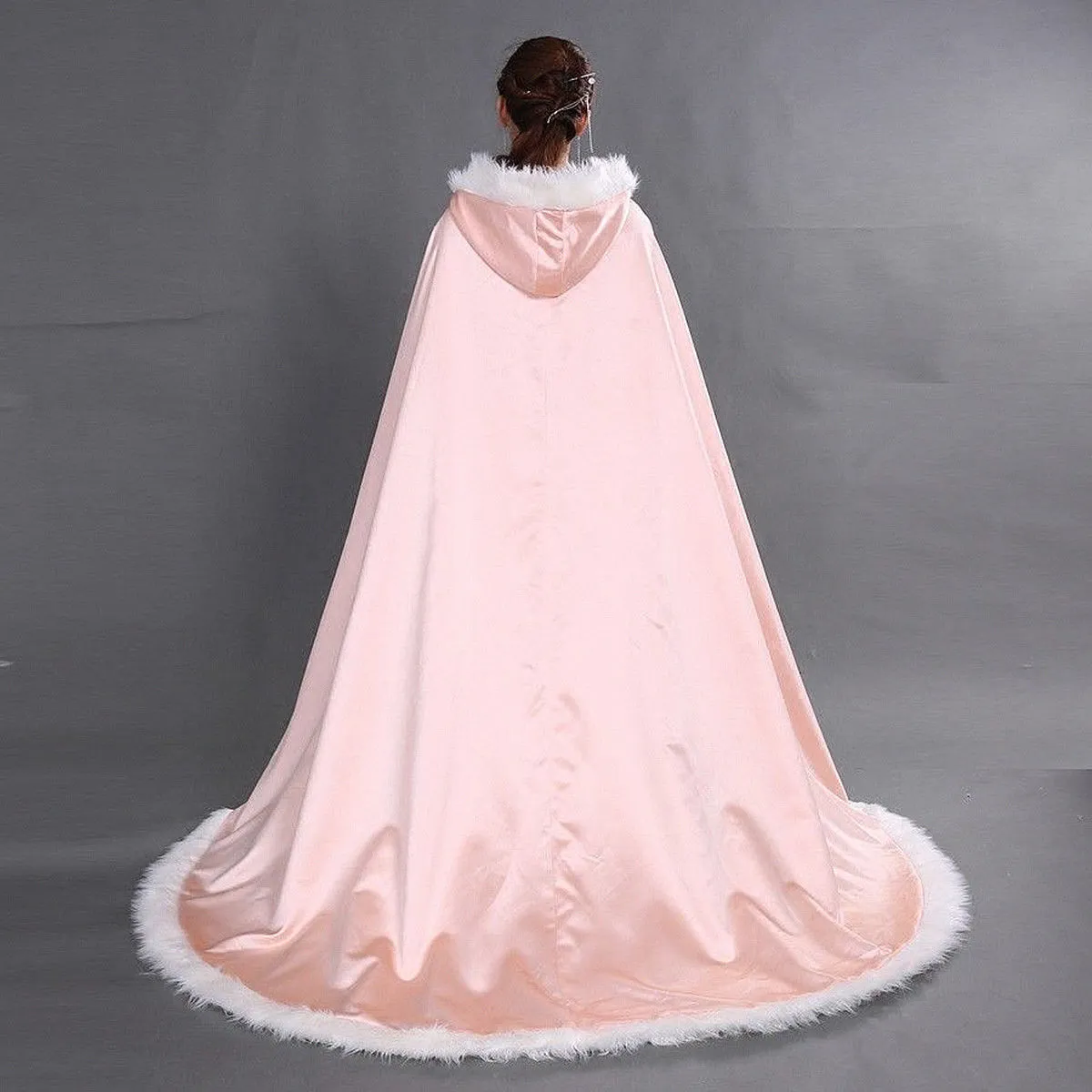 Bridal Hooded Cloak - *Rentable*