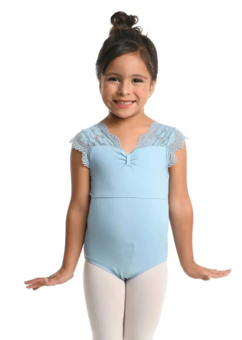 Brie Youth Cap Sleeve Leotard