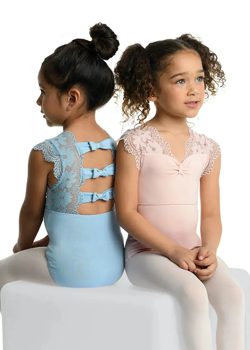 Brie Youth Cap Sleeve Leotard