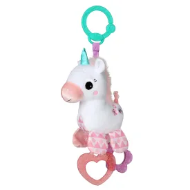 Bright Starts On-The-Go Toy Sparkle   Shine Unicorn