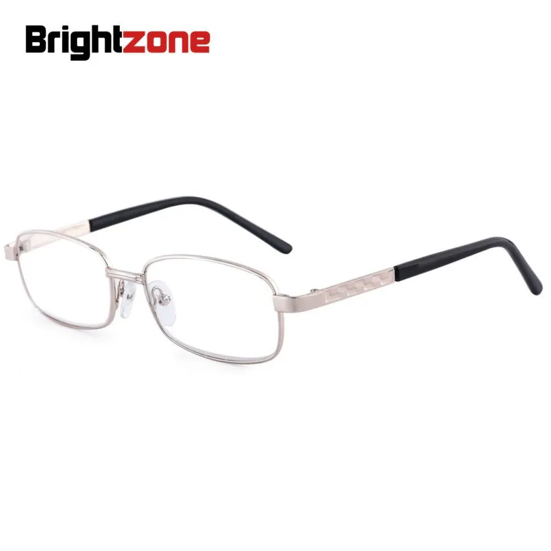 Brightzone Unisex Full Rim Square Alloy Reading Glasses