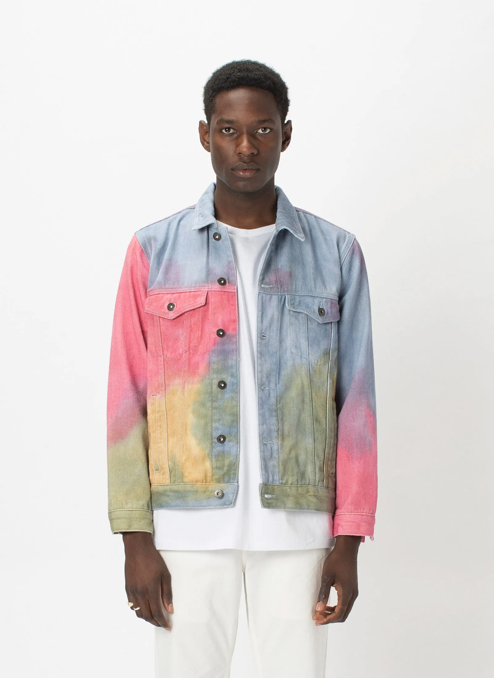 B.Rigid Jacket Tie Dye