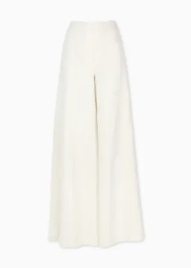 Brigitte - Linen, Wide Leg Black Palazzo Pants