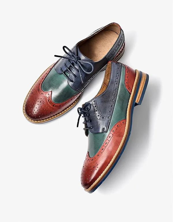 British Brogue Style Vintage Oxford Shoes for Women 41