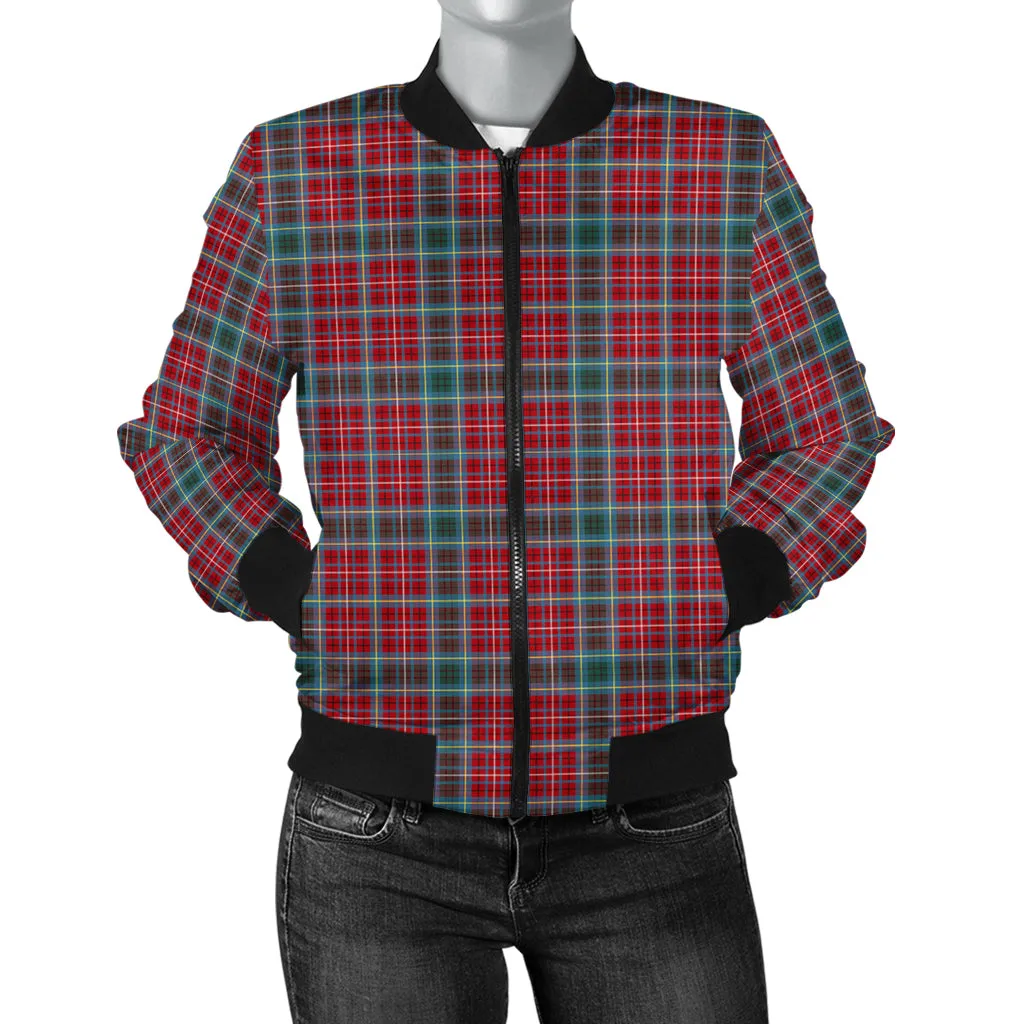 British Columbia Province Canada Tartan Bomber Jacket