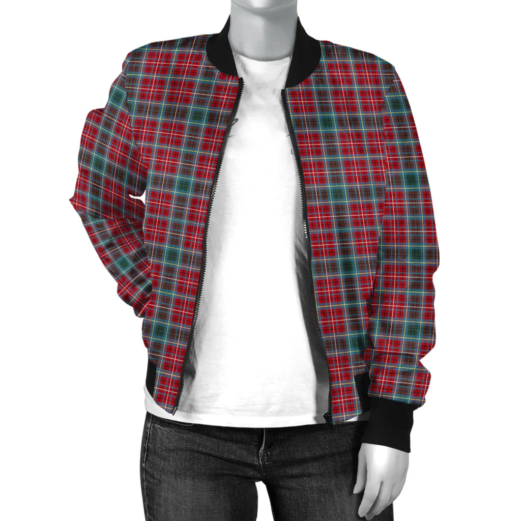 British Columbia Province Canada Tartan Bomber Jacket