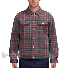 British Columbia Province Canada Tartan Unisex Lapel Cotton Jacket