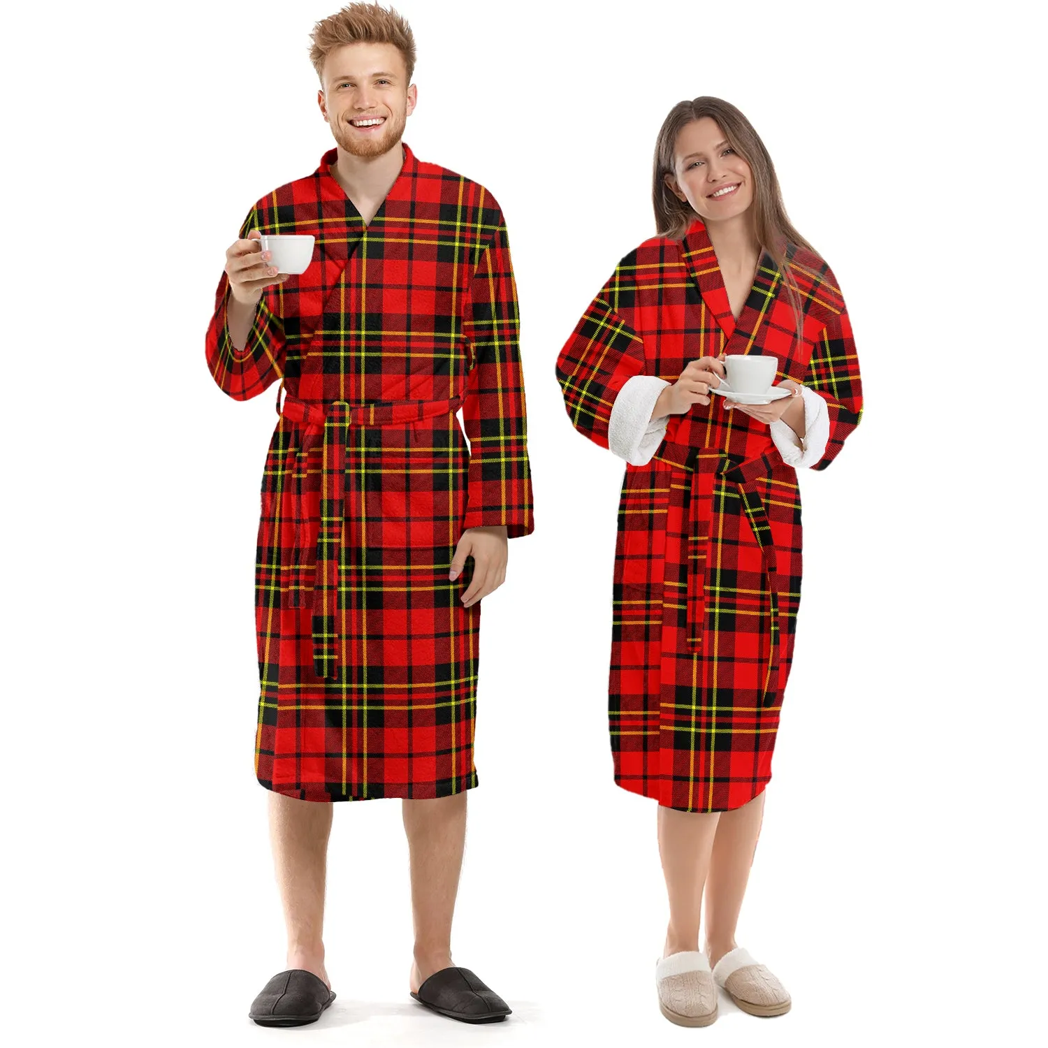 Brodie Modern Tartan Bathrobe