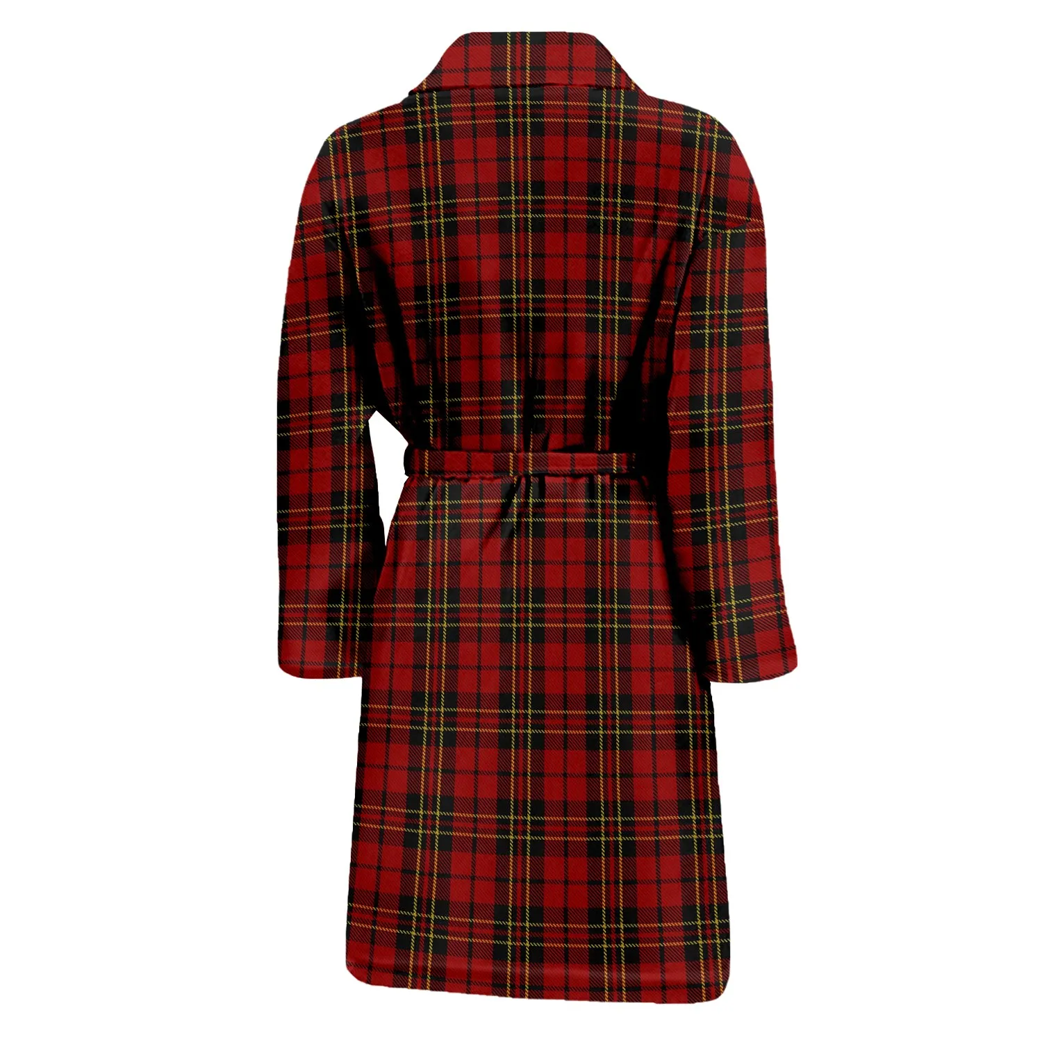 Brodie Tartan Bathrobe with Family Crest