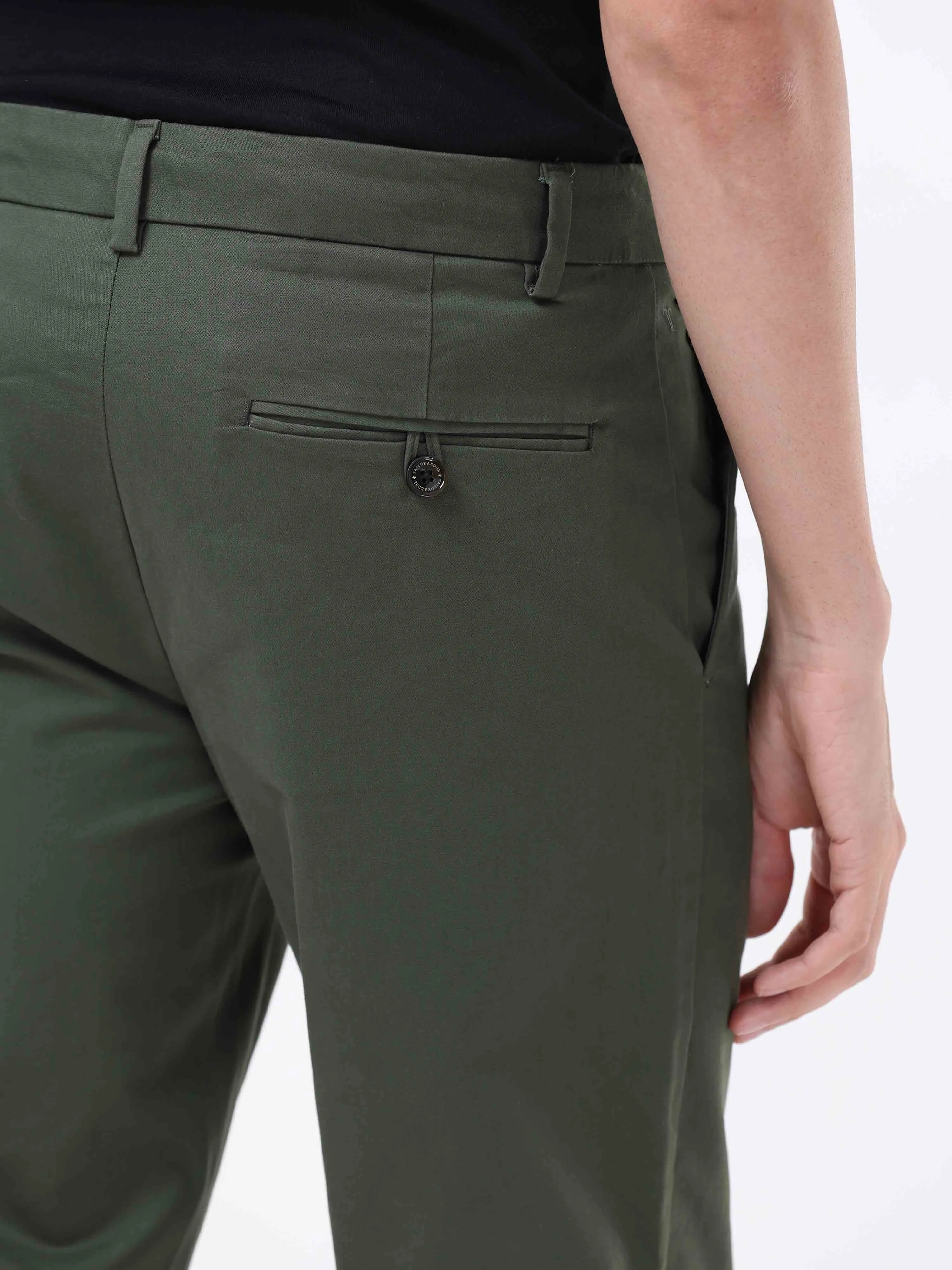 Broken Signature Pine Olive Chino