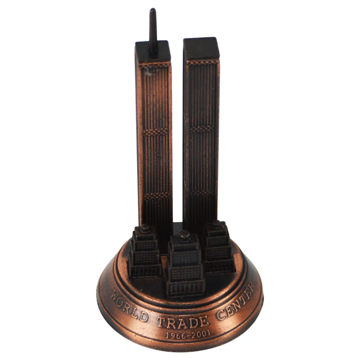 Bronze Metal World Trade Center Replica