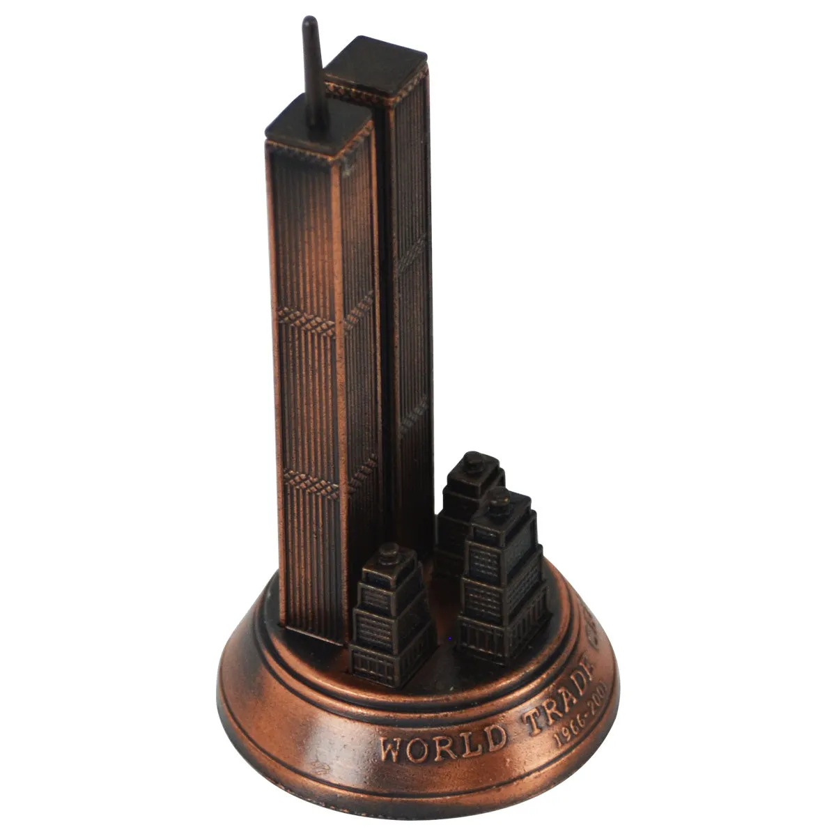 Bronze Metal World Trade Center Replica