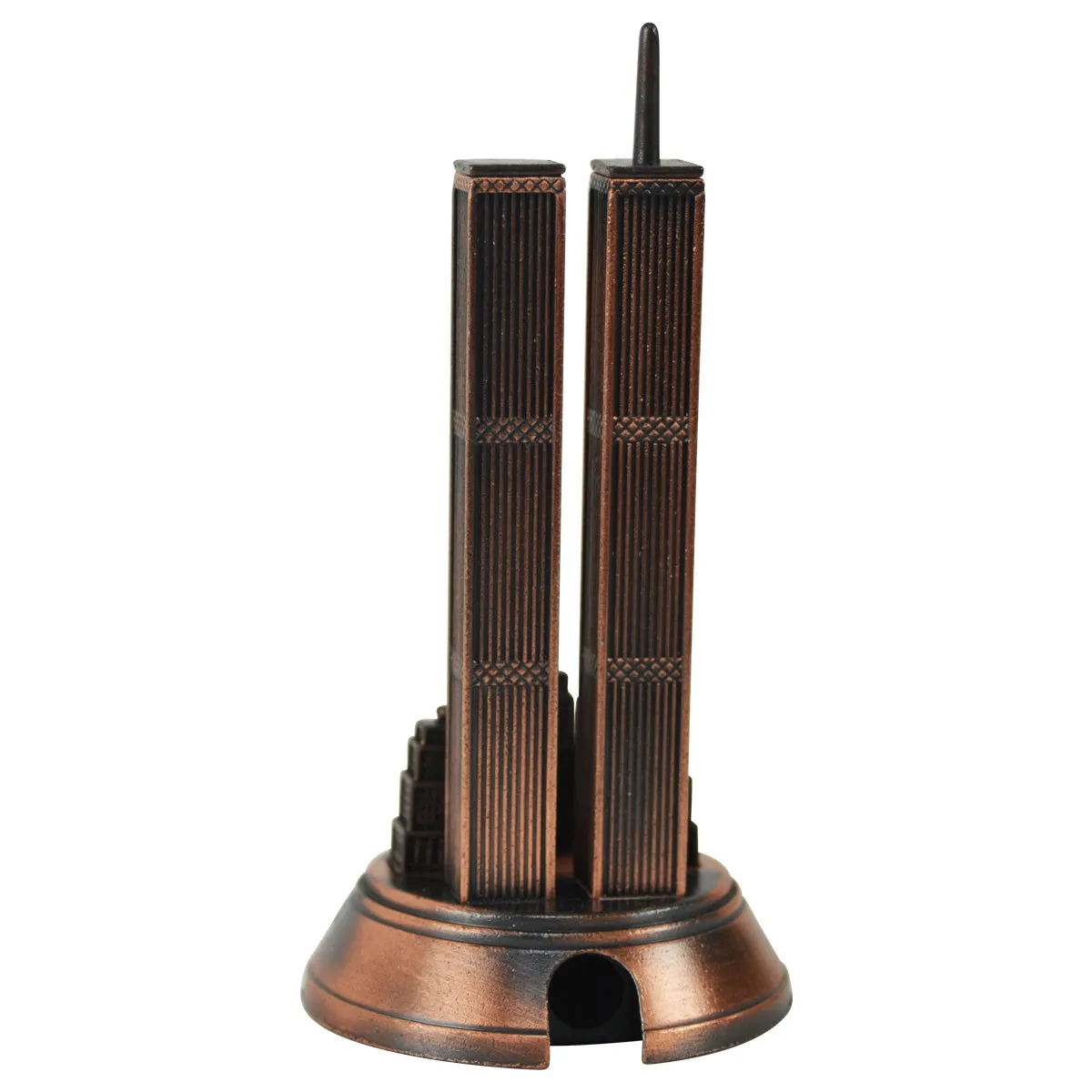 Bronze Metal World Trade Center Replica