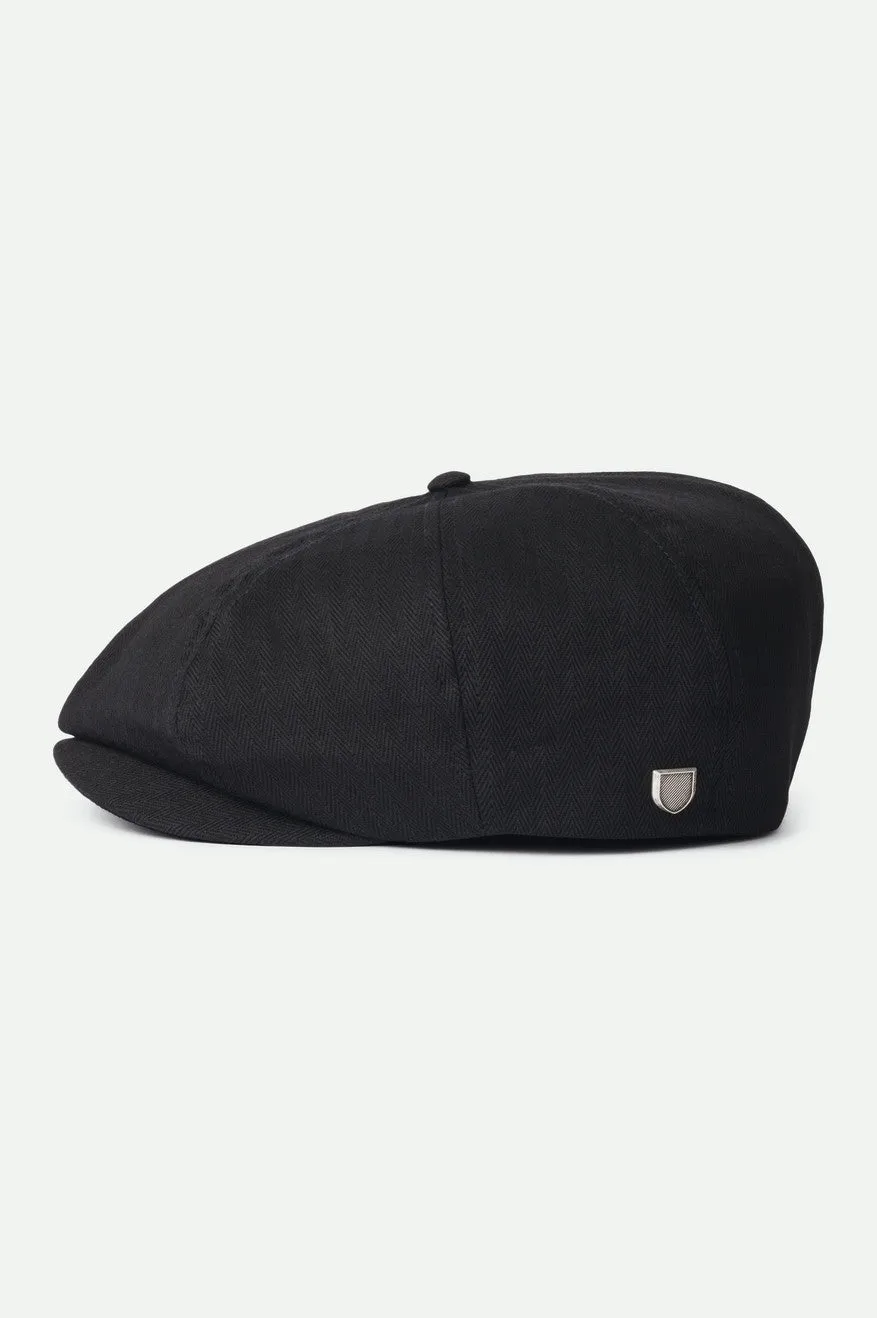 Brood Newsboy Cap - Black