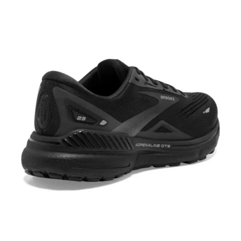 BROOKS Black Running Shoes Lightweight Shock-absorbing Non-slip Sneakers Cushioning Student Body Test Soft-soled Sneakers