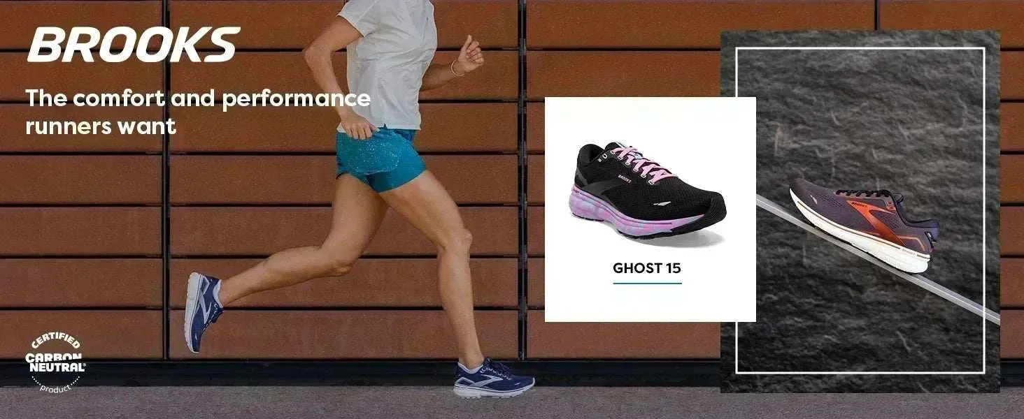 BROOKS Classics Ghost 15 Running Shoes - Essential for Stroke Recovery