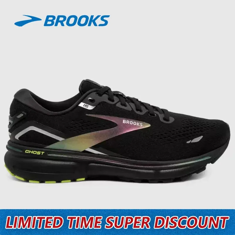 Brooks Ghost 15 series outdoor running shoes sports shoes men's and women's casual shoes training long-distance running shoes