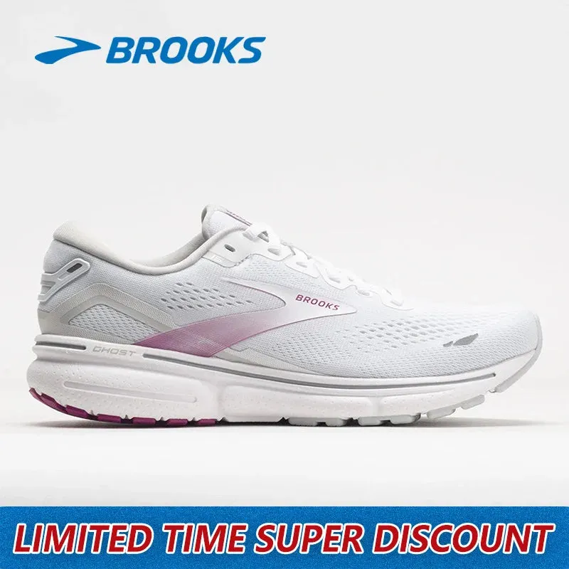 Brooks Ghost 15 series outdoor running shoes sports shoes men's and women's casual shoes training long-distance running shoes