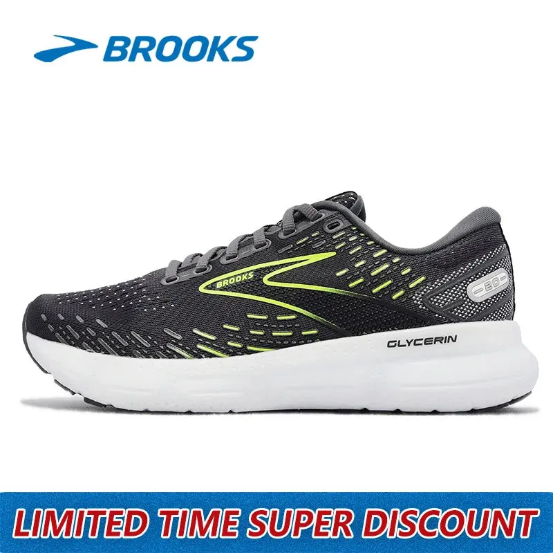 Brooks Glycerin 20 Jogging Shoes Running Support Training Sneakers Breathable Light casual shoes trail running shoes