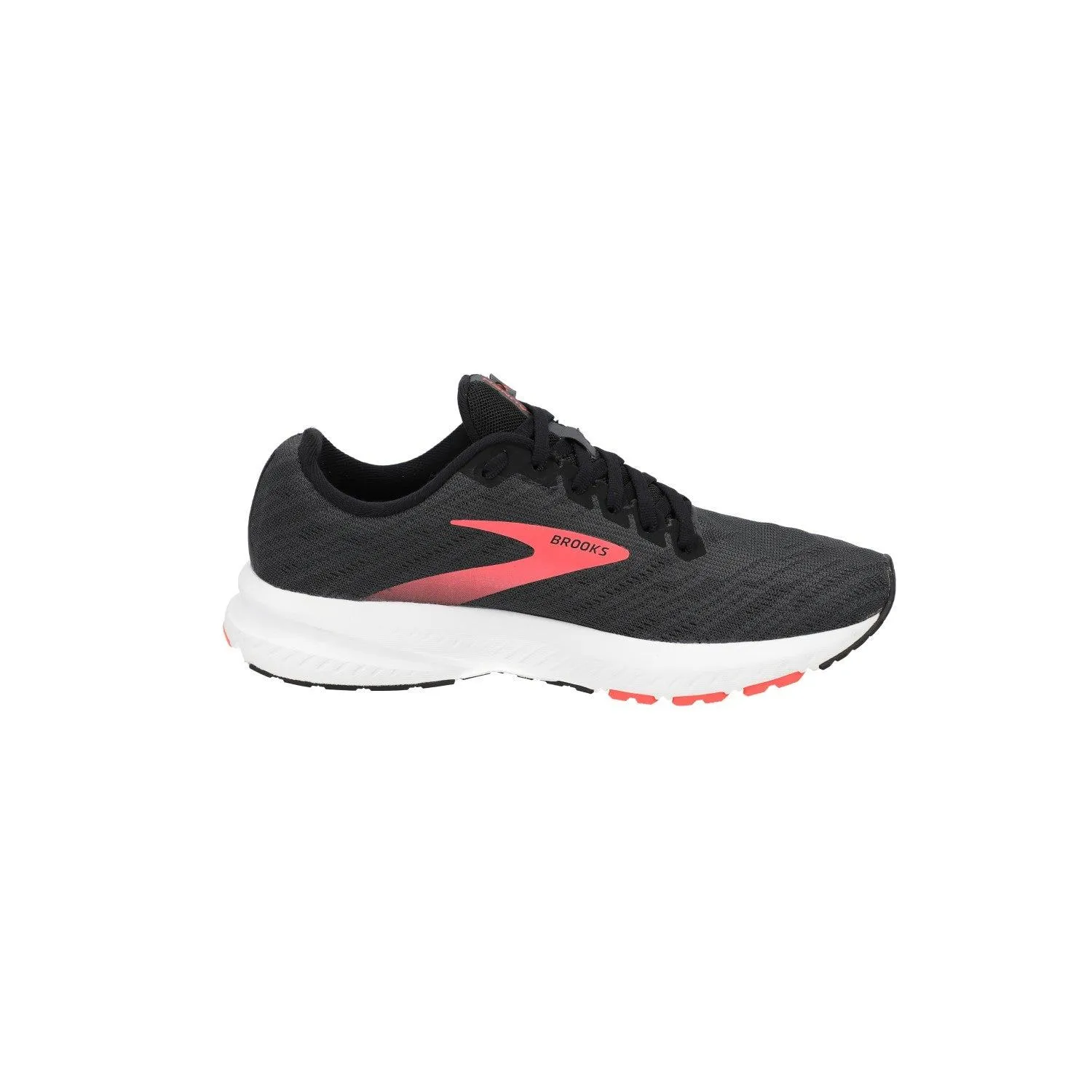 Brooks Launch 7 Running Sport Shoes Fabric Black Colour For Women