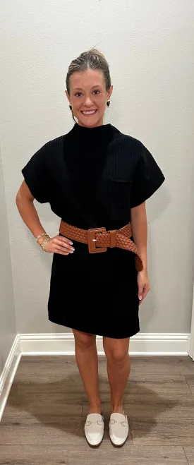 Brown Braided Belt