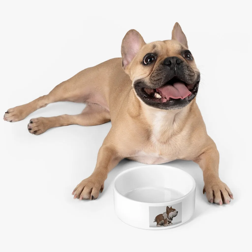 Brown Dog Pet Bowl