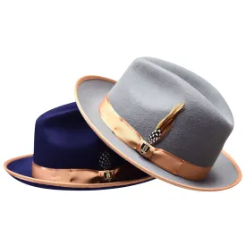 Bruno Capelo Hi Boi High Crown Wool Fedora