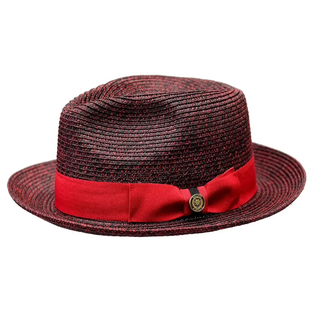 Bruno Capelo Piedmont Natural Milan Straw Fedora