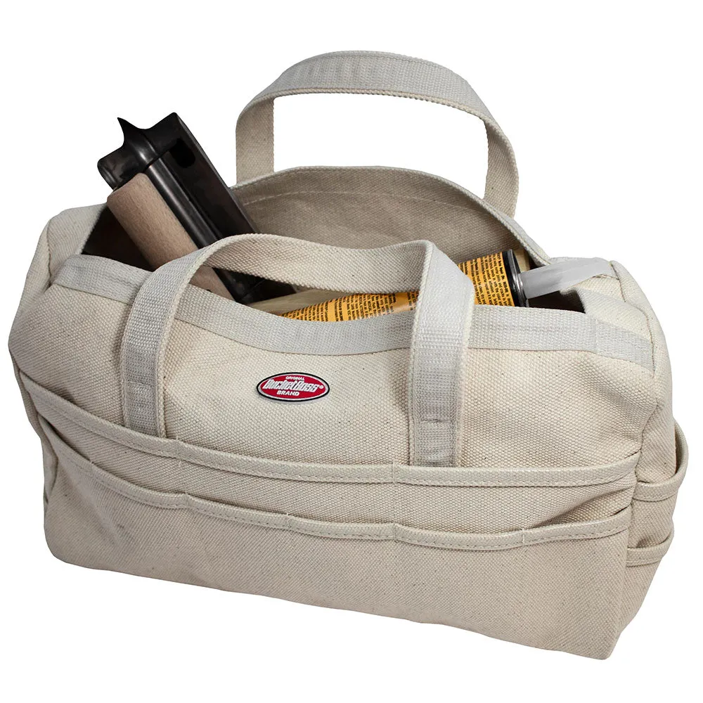 Bucket Boss 60002 Heavy-Duty Duckwear Canvas Original Rigger's Bag - Natural