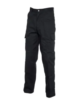 Budget Cargo Work Trouser Knee Pad Pockets sewn in crease -UC 904