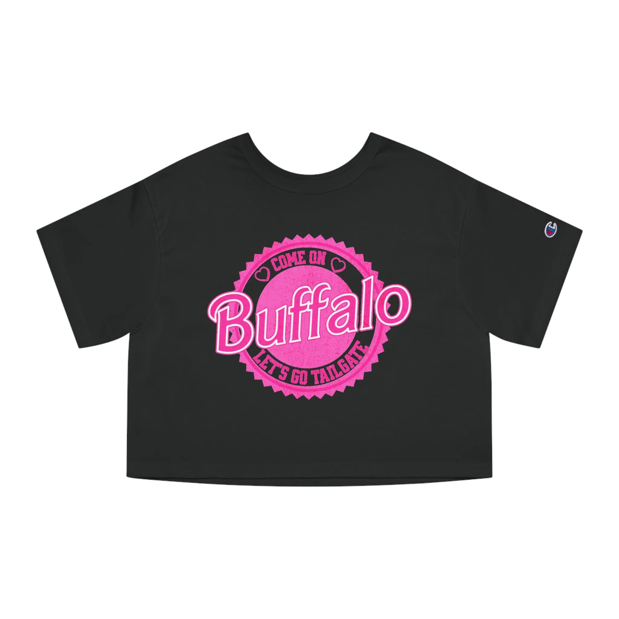 Buffalo Barbie Tailgate Crop top