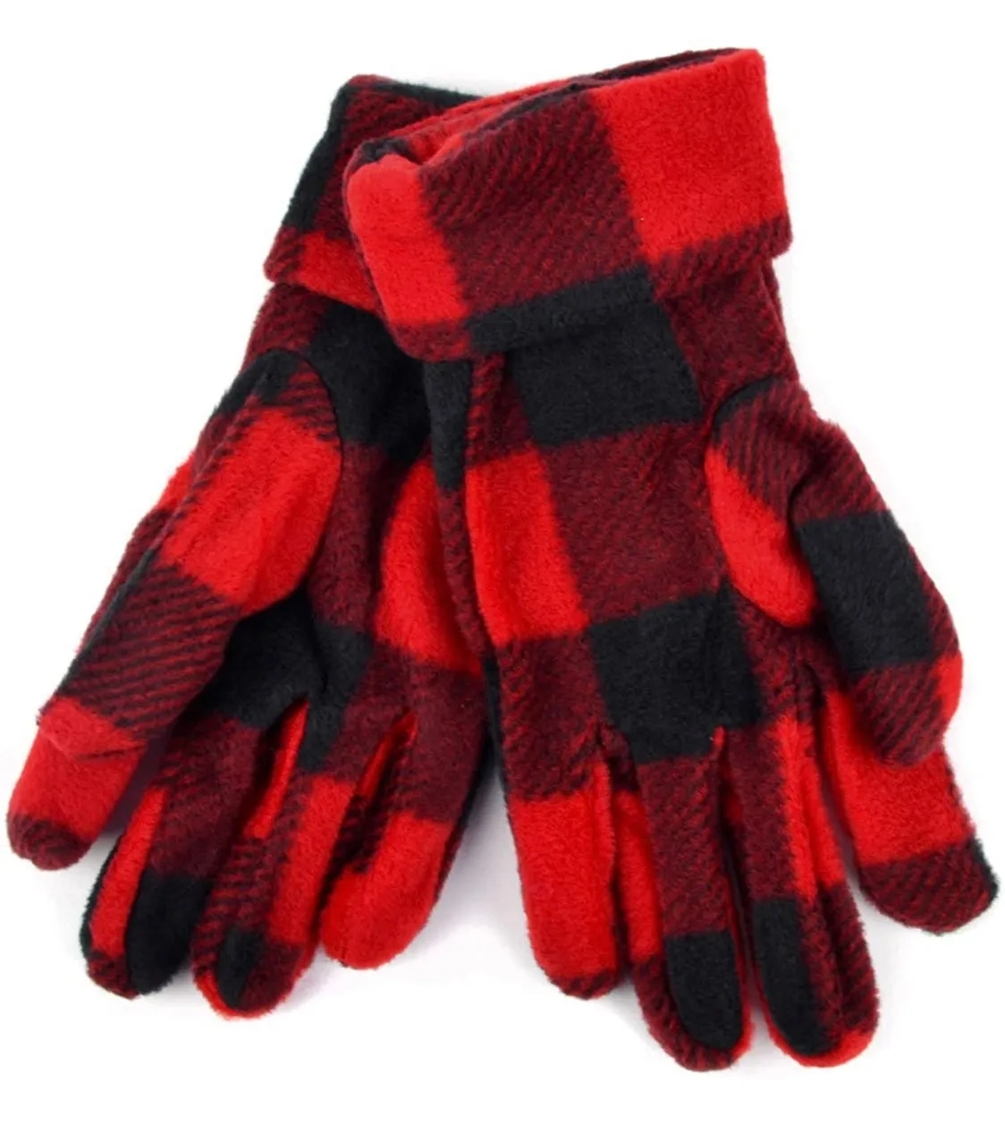 Buffalo Plaid Fleece Winter Set