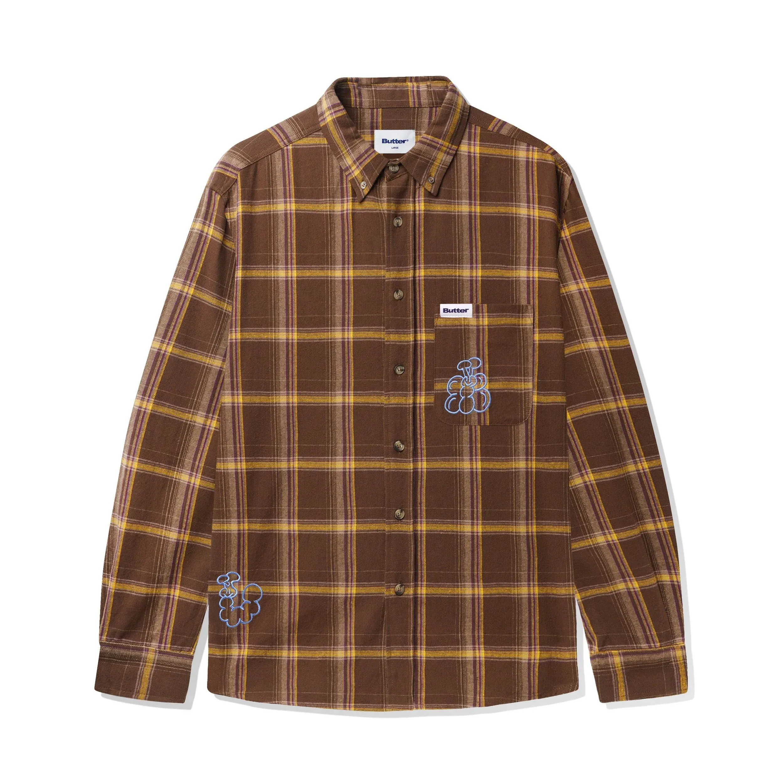 Bugs Flannel Shirt, Chestnut