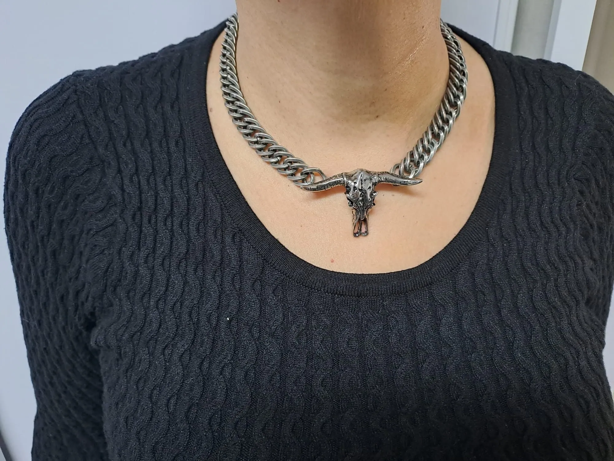 BULLHEAD NECKLACE