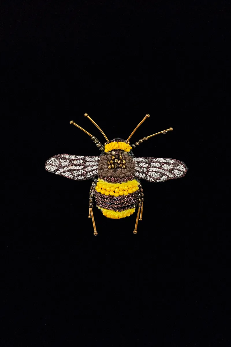 Bumble Bee Brooch By Trovelore