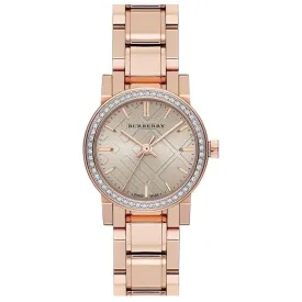 Burberry BU9225 Ladies The City Diamond Rose Gold 26mm Watch