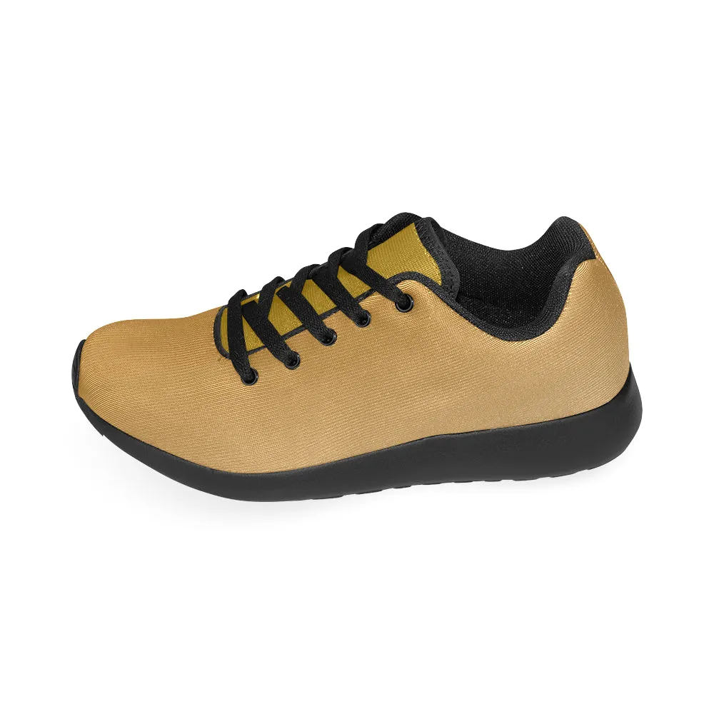 Buy Kids's Mustard Solids Print Canvas Sneakers at TFS