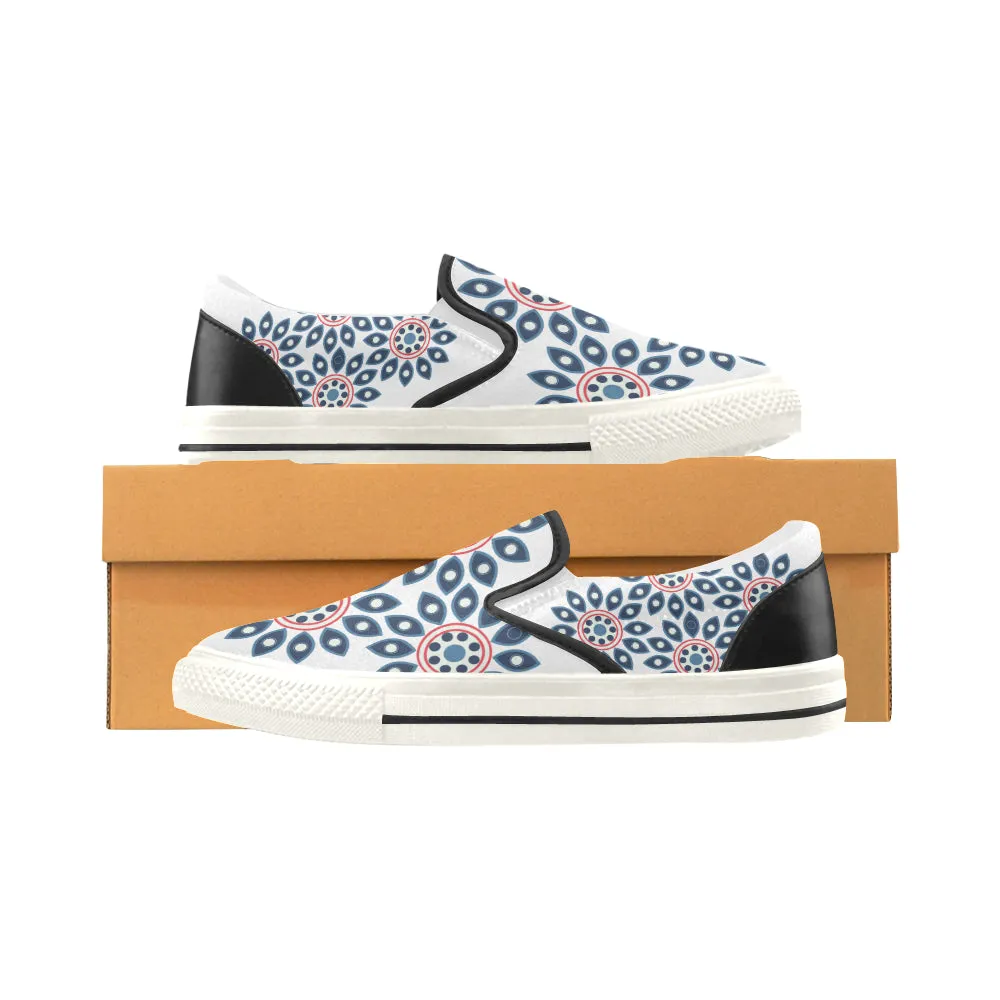 Buy Women's Mandala Print Canvas Slip-on Shoes at TFS