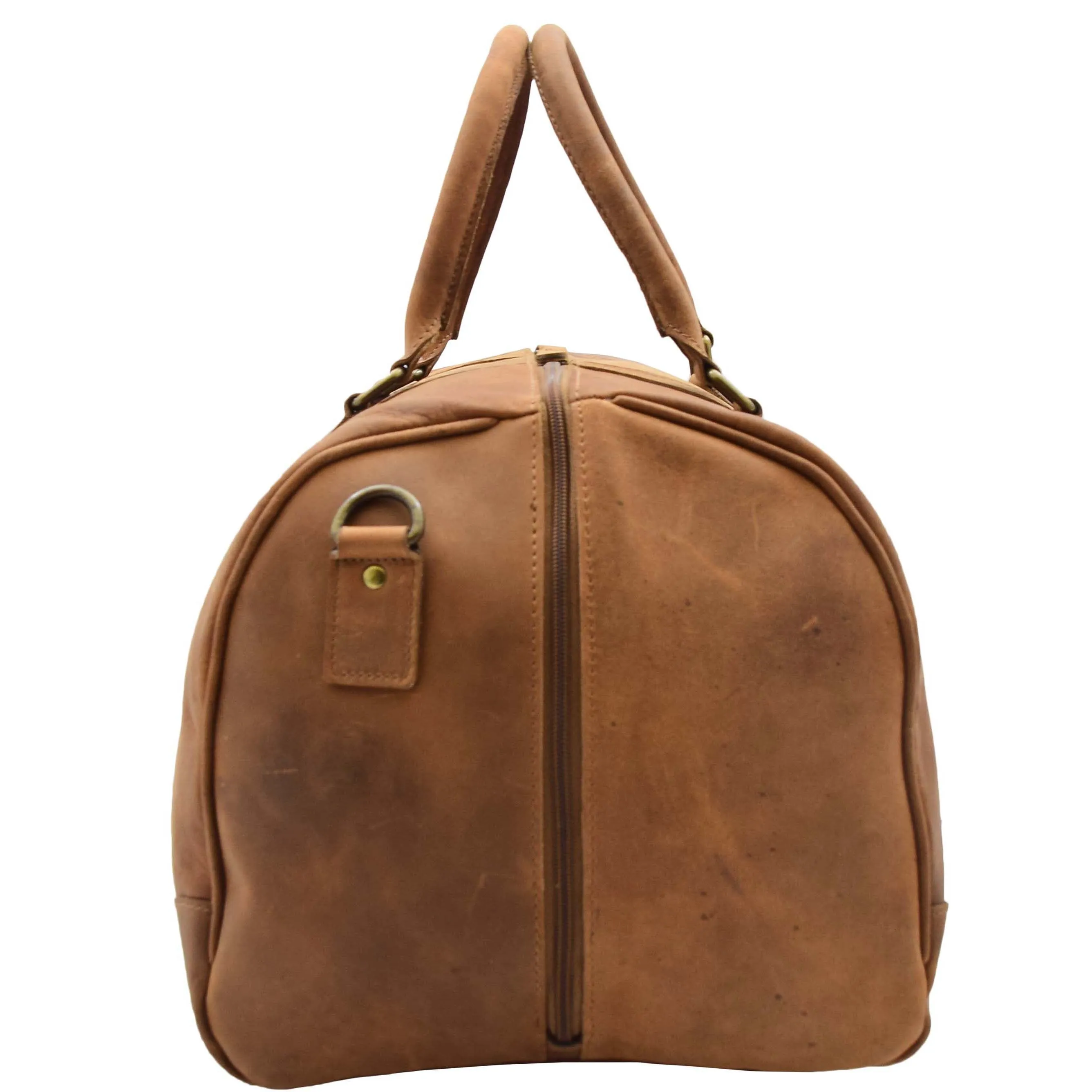 Cabin Travel Weekend Genuine Leather Holdall Bag MARS Tan